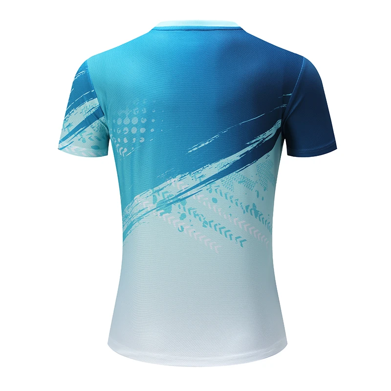 Badminton Jerseys Uniforms PingPong Women Short Sleeve Tennis Sportswear Team Competition Training Slim Sports Fitness Tshirt