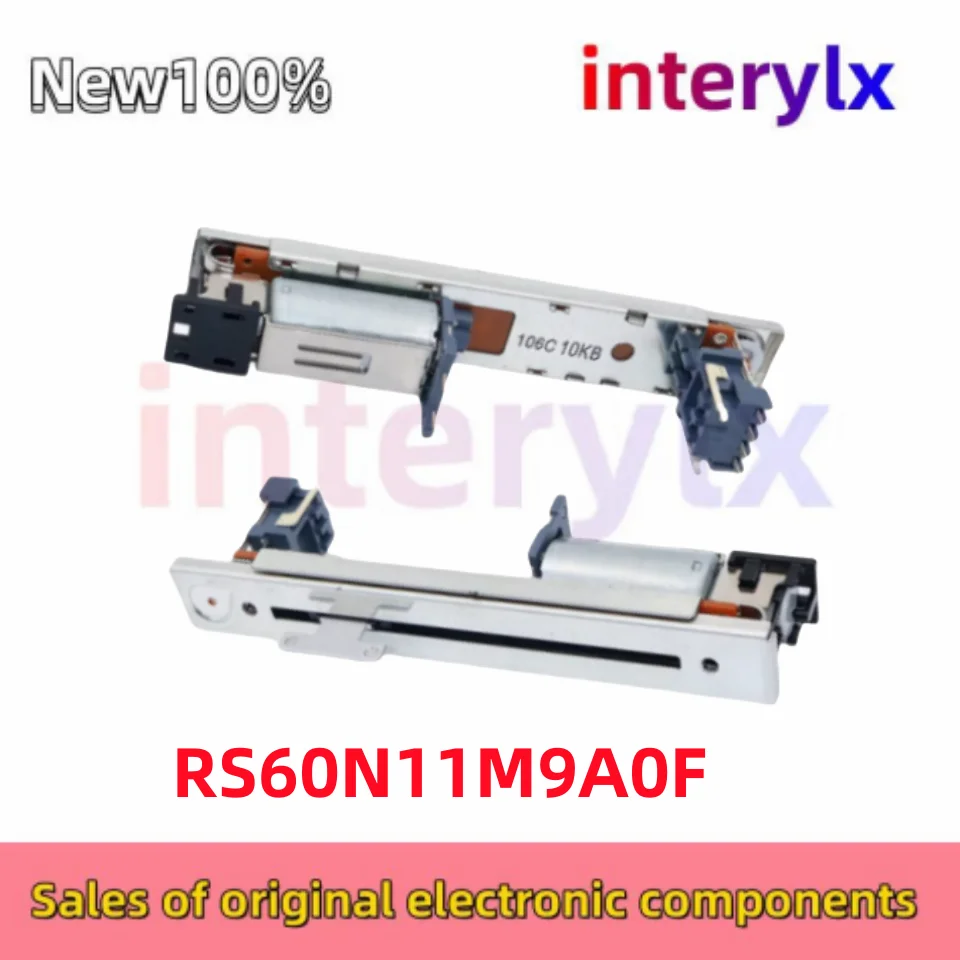 1Pcs/Lot Original ALPS RS60N11M9A0F RS60N11 60mm stroke motor-driven lighting console slider MA2 control console