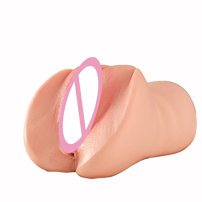 Realistic TPE Men's Sex Doll - Double Vaginal and Anal Stimulation, Soft 3D Texture Realistic Vaginal Adult Toy, Men's Exclusive