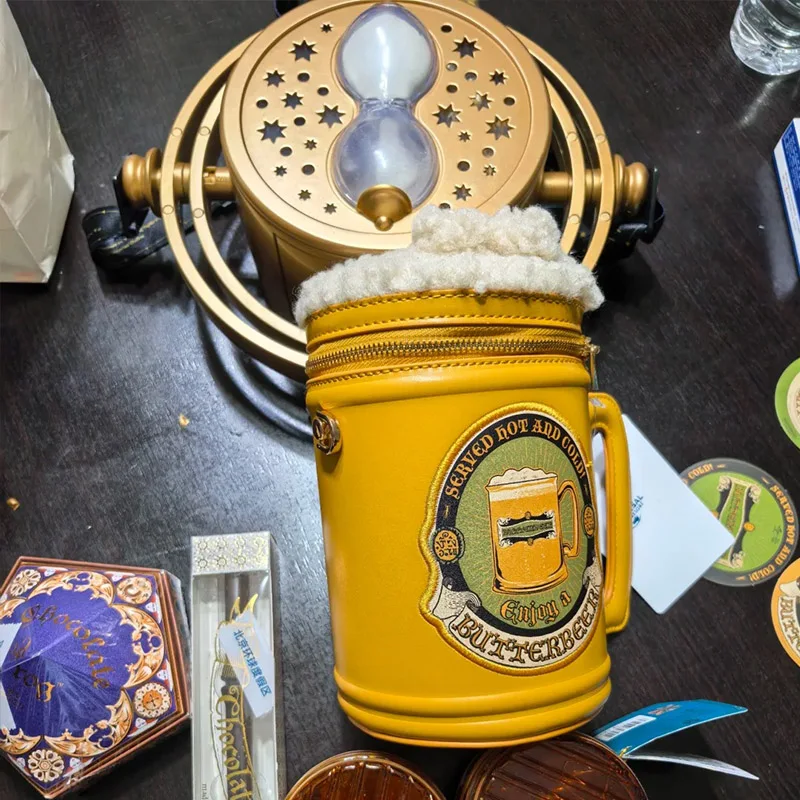In Stock Genuine Universal Studios Magic School Time Converter Popcorn Bucket Crossbody Bag Butter Beer Cup Style Shoulder Bag - view 6