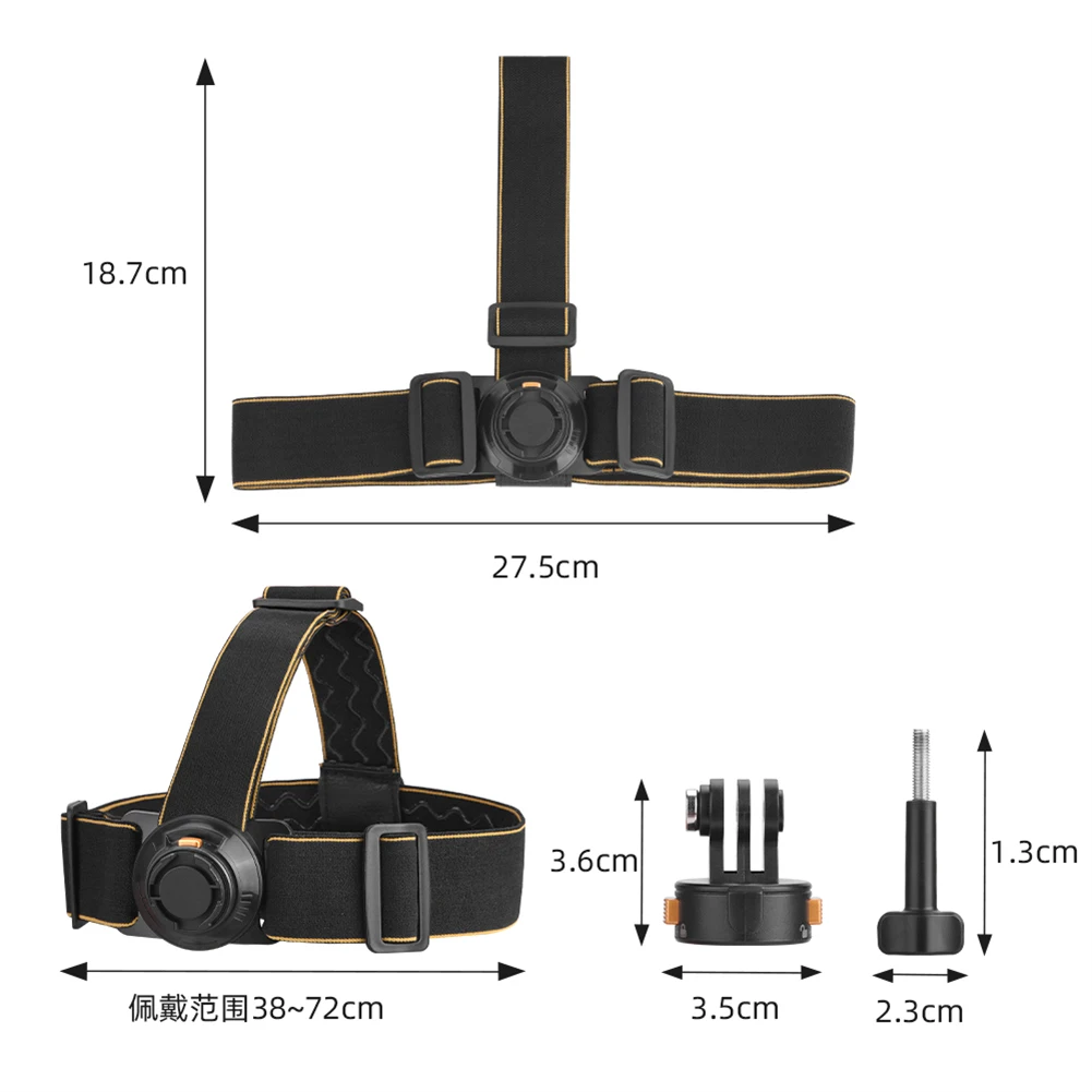 مثبت على حزام الكاميرا ، تحرير سريع ، مثبت على الحزام ، أشرطة مانعة للانزلاق ، متوافق مع الجيب 3 ، كاميرات حركة Go3