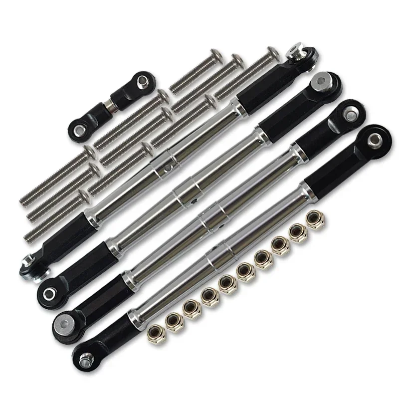 GPM Voor ARRMA 1/7 FIRETEAM 1/8 KRATON NOTORIOUS OUTCAS TALION 6S Upgrade Onderdelen Metalen Stuur Trekstang AR 330221 +AR 340071 +AR 330230
