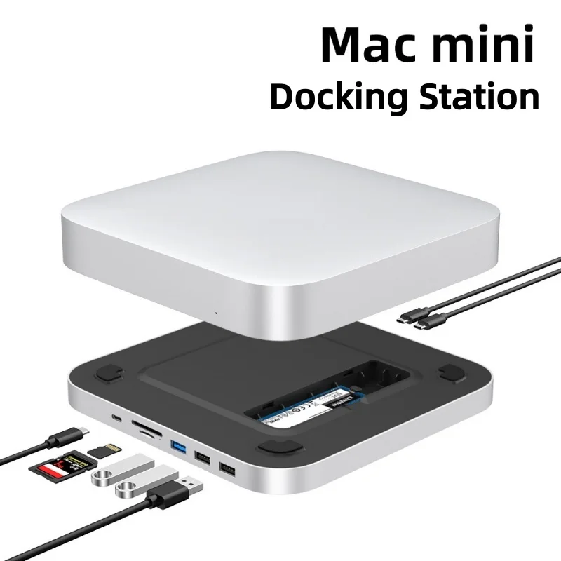 

Docking station hard drive enclosure Mac mini Hub MAC studio dock M1/M2 HDMI