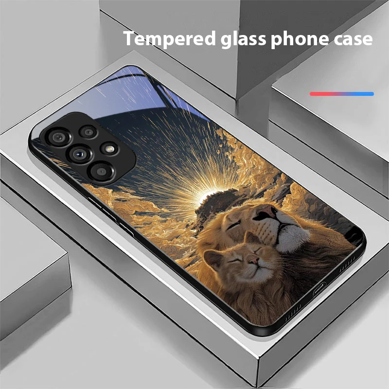 Рисунок 6 - Милый кот и серый лев для Samsung