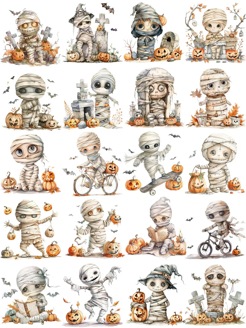Mummy Stickers Crafts And Scrapbooking stickers kids toys book Decorative sticker DIY Stationery