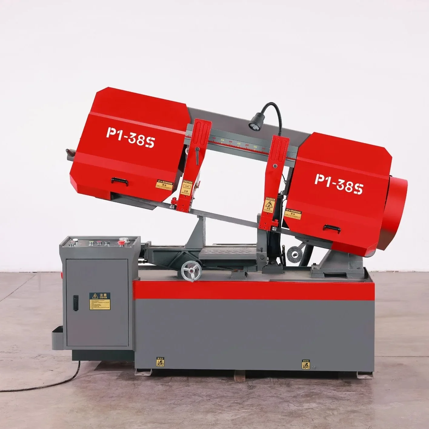 P1-38s Horizontal Angle Cutting Metal Band Saw Machine