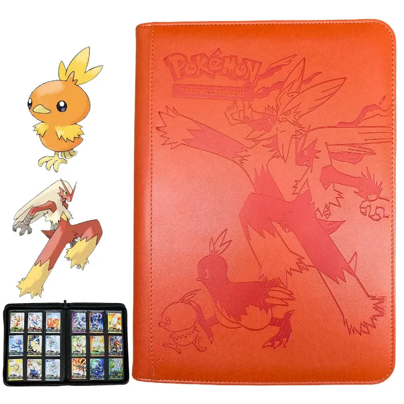 Kaartenmap met 9 vakjes, verzamelmap voor trading cards, displaymap, opbergmap voor Pokémon PTCG TCG Yugioh MTG gamekaarten