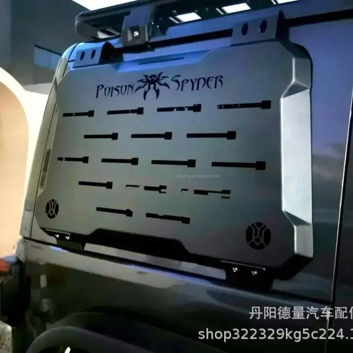 

Suitable for JEEP Wrangler expansion frame JL rear window glass armor, tool hanging net, Wrangler side window armor