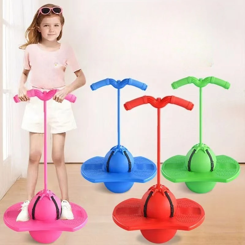 Giocattoli per bambini palla che rimbalza equilibrio per adulti fitness palla che rimbalza giocattoli asilo bambini rana palla che rimbalza
