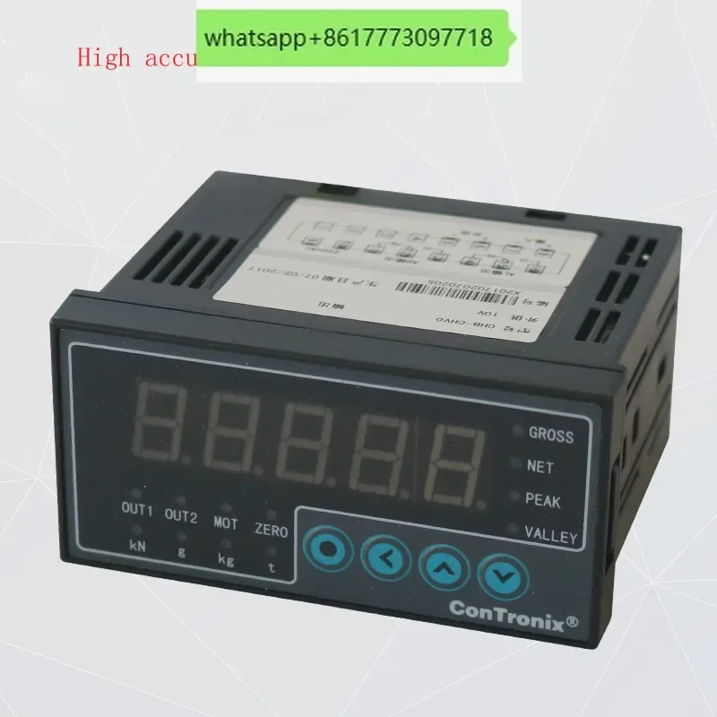 

2 Relay Output contronix indicator load meter, digital display ,Weighing controller forTension and Pressure sensors.small size.