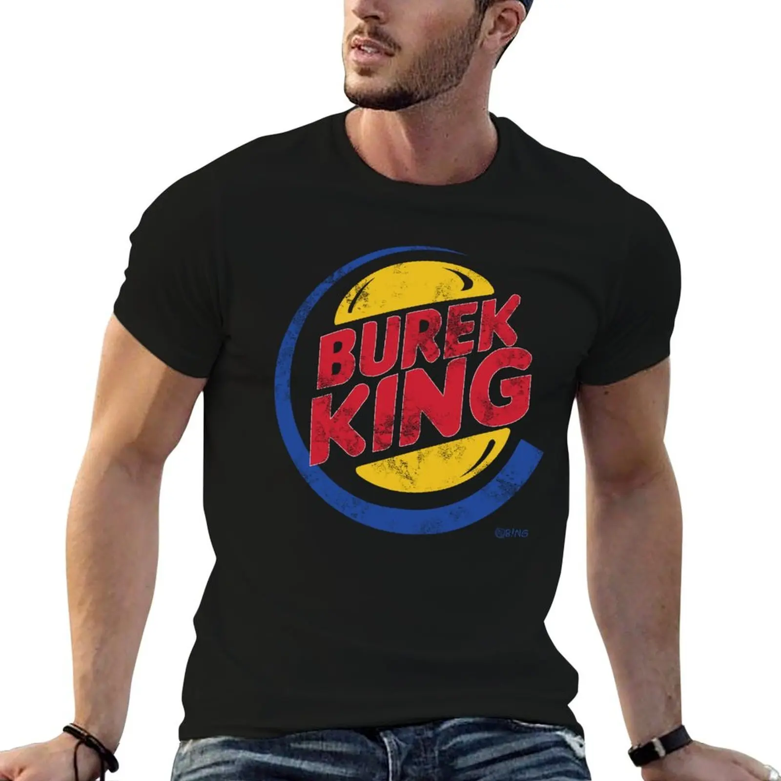 

Burek King T-Shirt man t shirt graphic t shirt man luxury T-Shirt