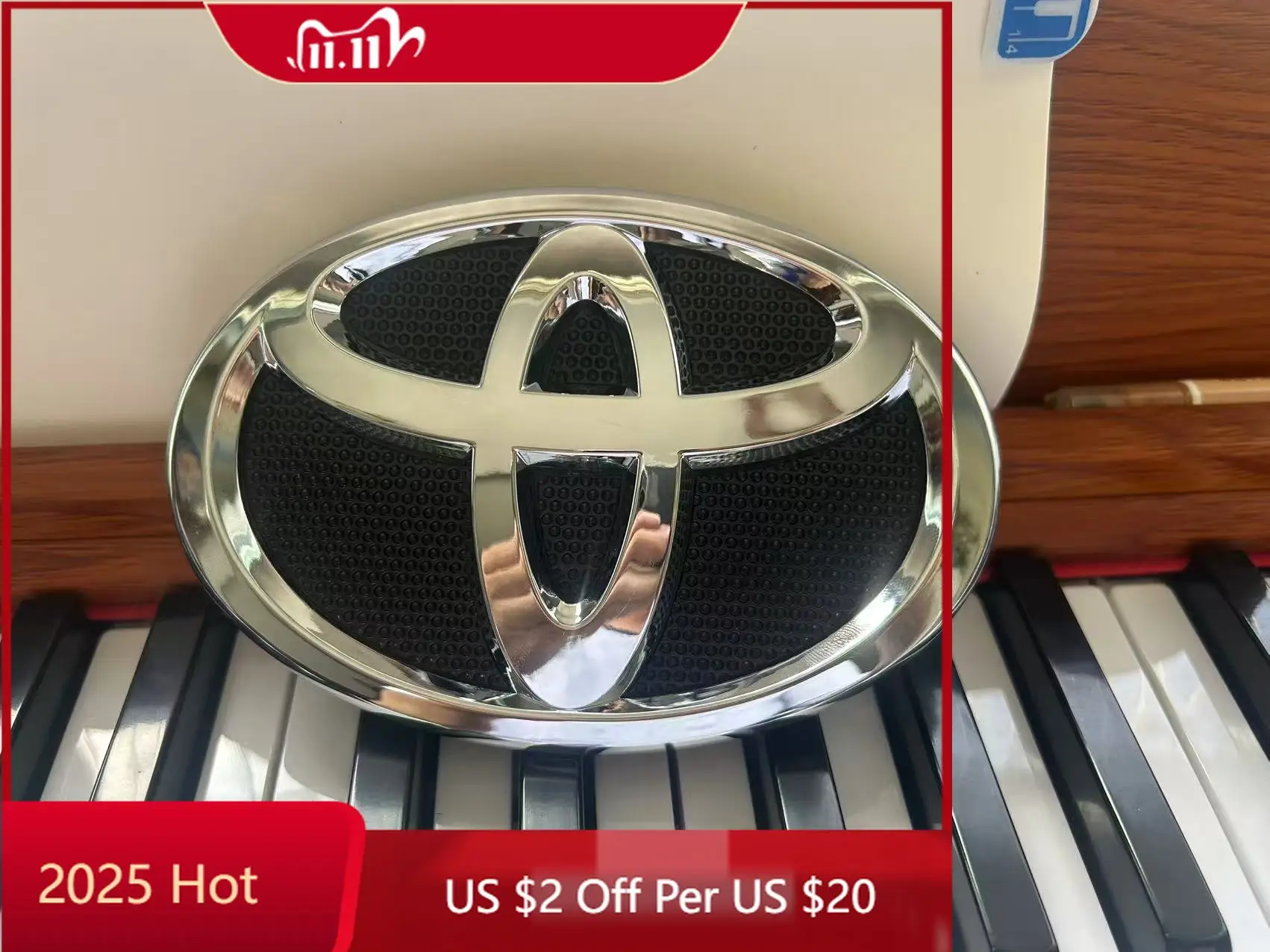 

Колпаки ступиц Toyota Corolla, передняя эмблема, значок 2008, 2009, 2010, 2011, 2012, 2013, | Орнамент на капоте 75312-02050