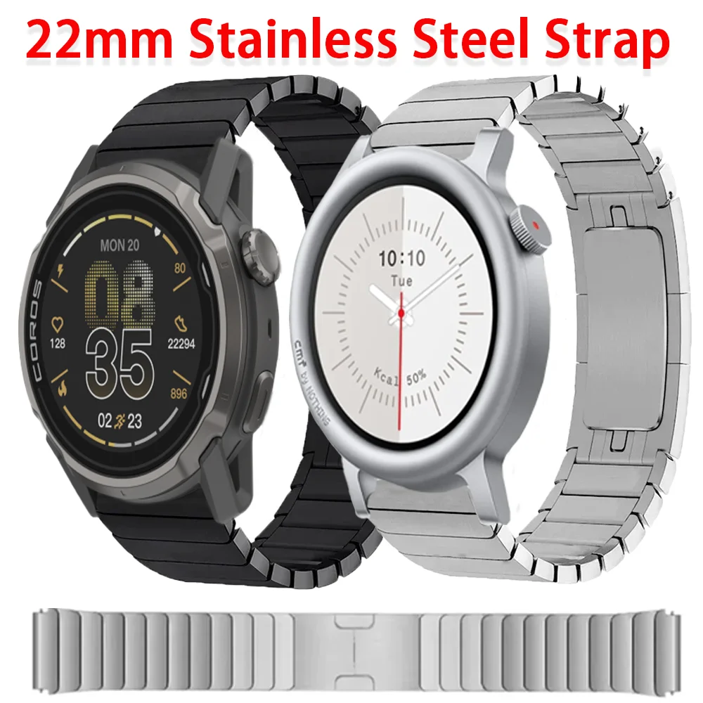 22Mm Metal Strap Fo…