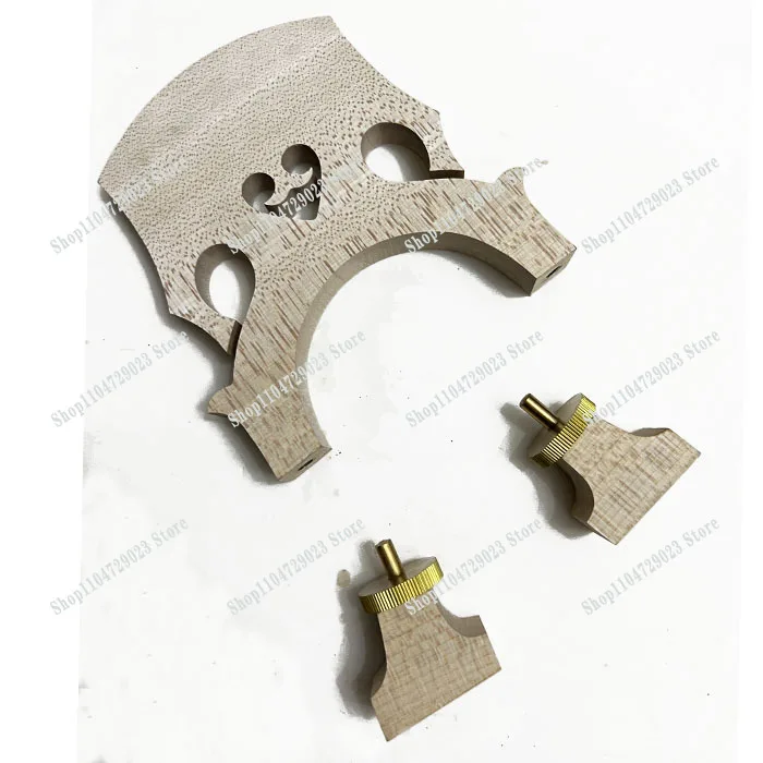 Hot Selling Instrument Accessories Adjustable Maple 4/4-1/8 Double Bass Bridge