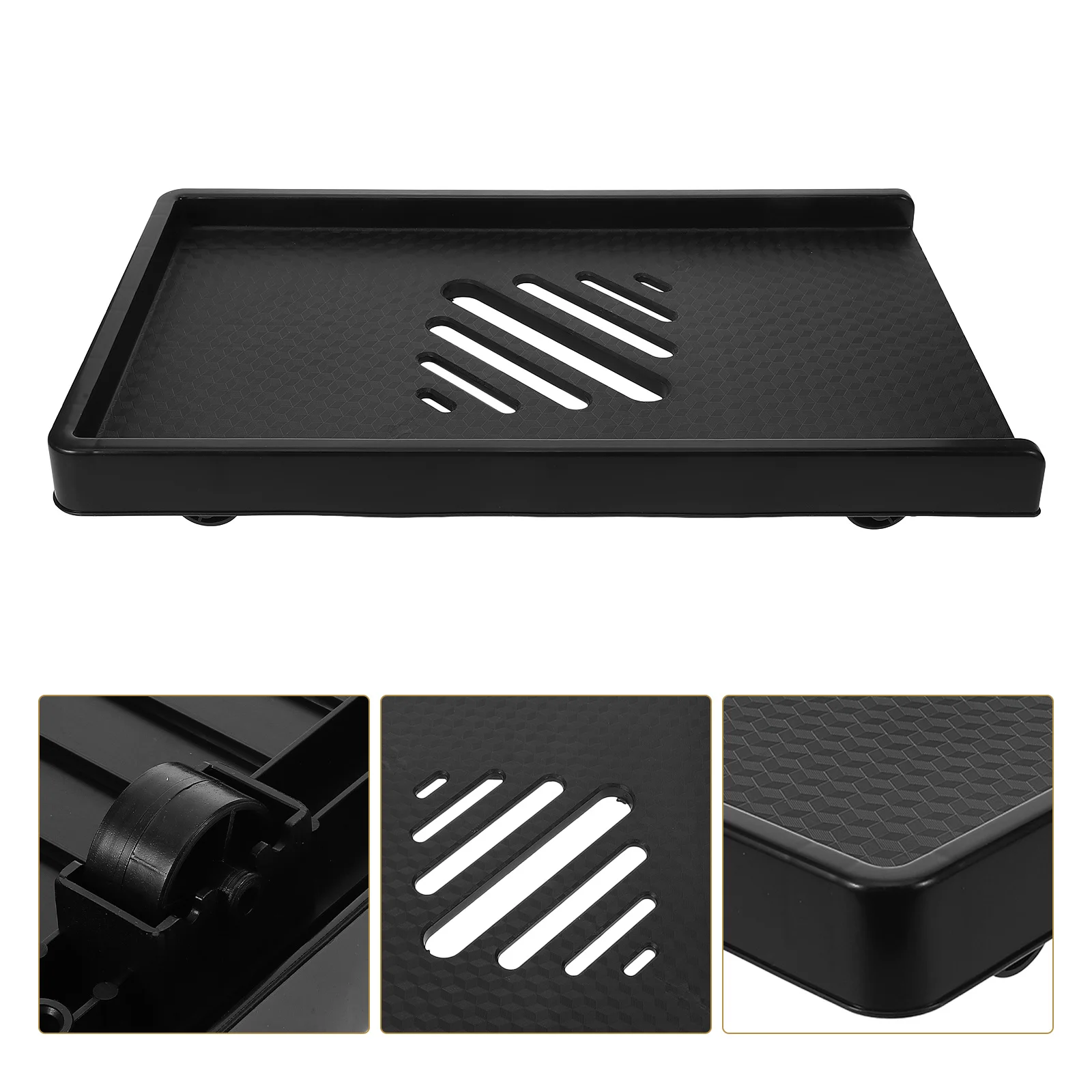 

CPU Stand Computer Tower Holder Wheels Easy Movement Cleaning Maintenance Floor Stand Pc Cart Pc Holder Under Desk