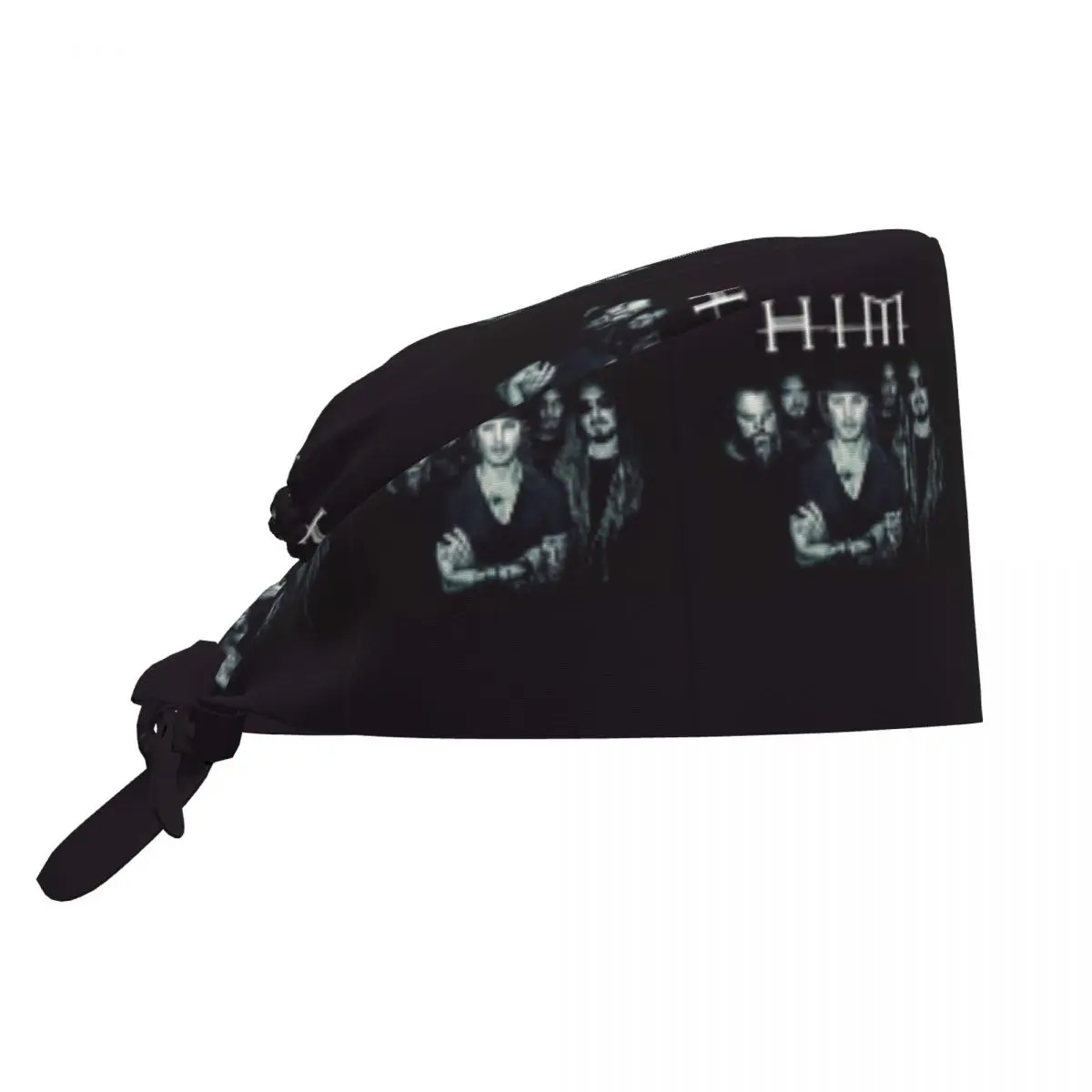 Czapka chirurgiczna Him Band Washed Him Ville Valo Razorblade Romance, czapka robocza, czapka medyczna, regulowana czapka pielęgniarska dla dentysty