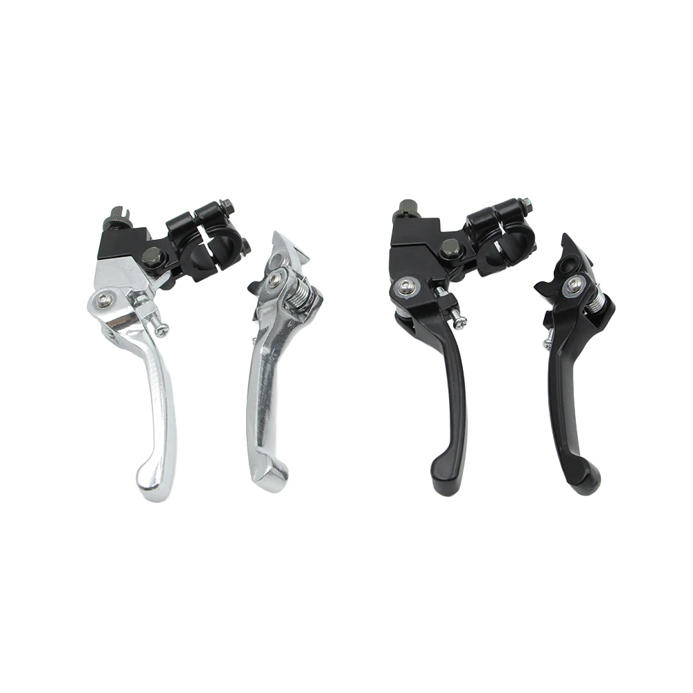 Motorcycle Folding Clutch Brake Lever & Throttle Handle Grips With Cable For 50cc 70cc 110cc 125cc 150cc Apollo RFZ125 DBX15 X