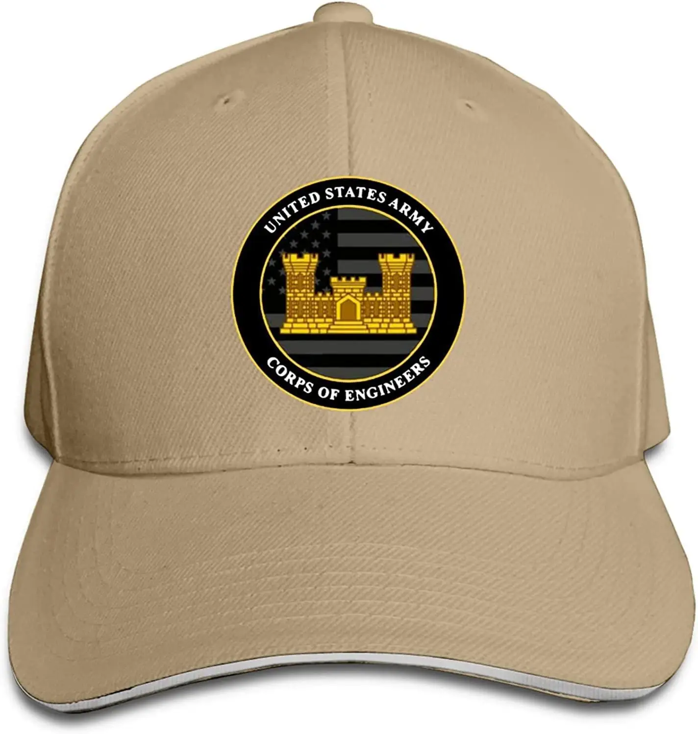 Army Corps of Engineers USACE Baseball Caps Sandwich Caps Dad Hat Unisex Adjustable