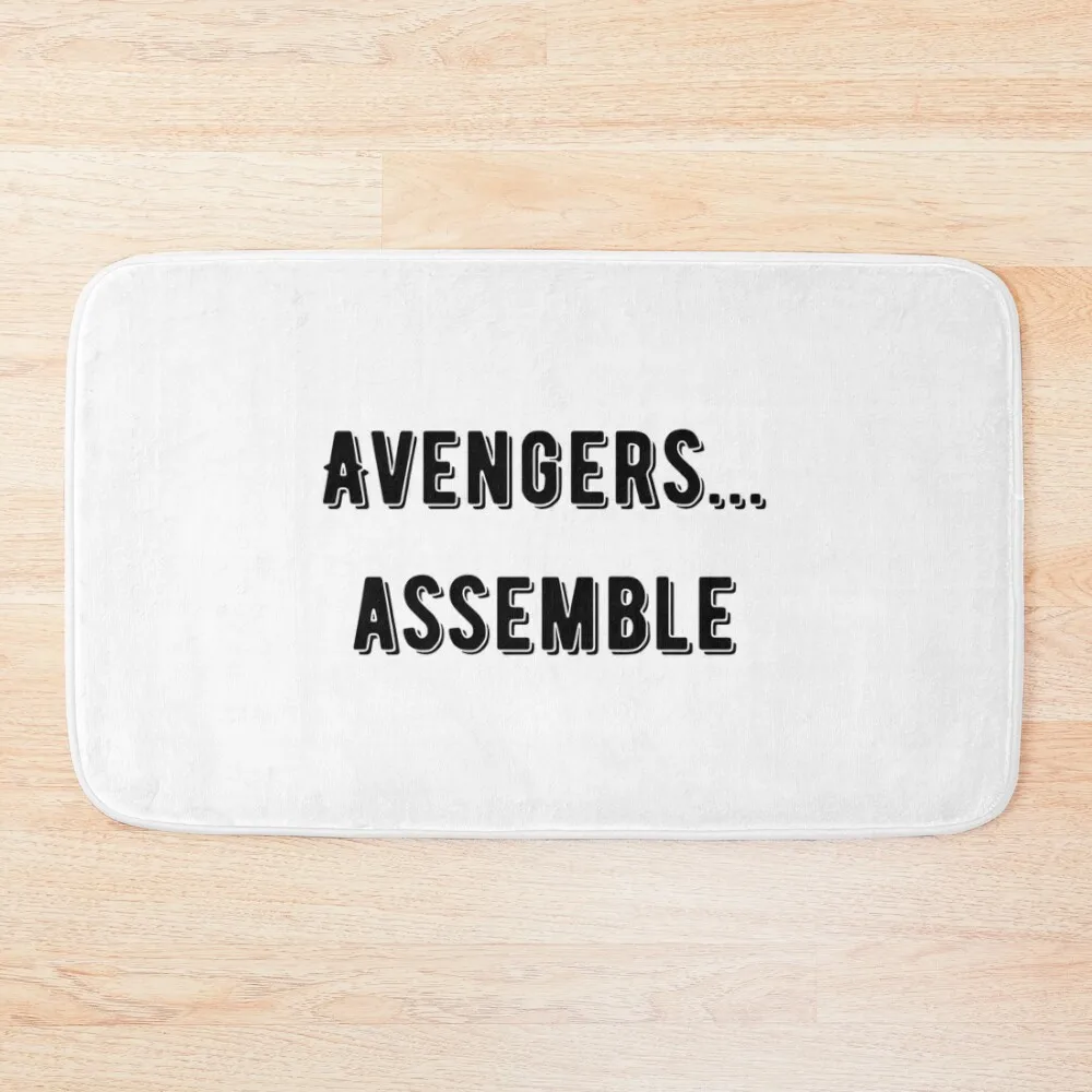

Avengers assemble Bath Mat Bath Accessories Bathroom Gadgets Bathroom Carpet Mat
