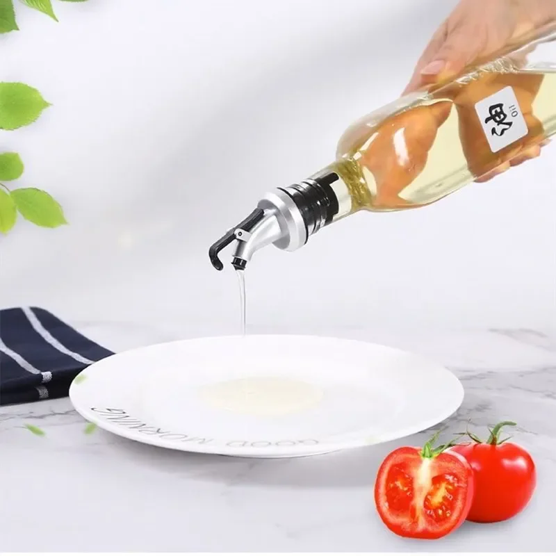 1/3 PCS Bottle Stopper Leak Proof Wine Stopper Bottle Cap Wine Pourer Spout Stopper Dispenser Olive Oil Sprayer Kitchen Tools