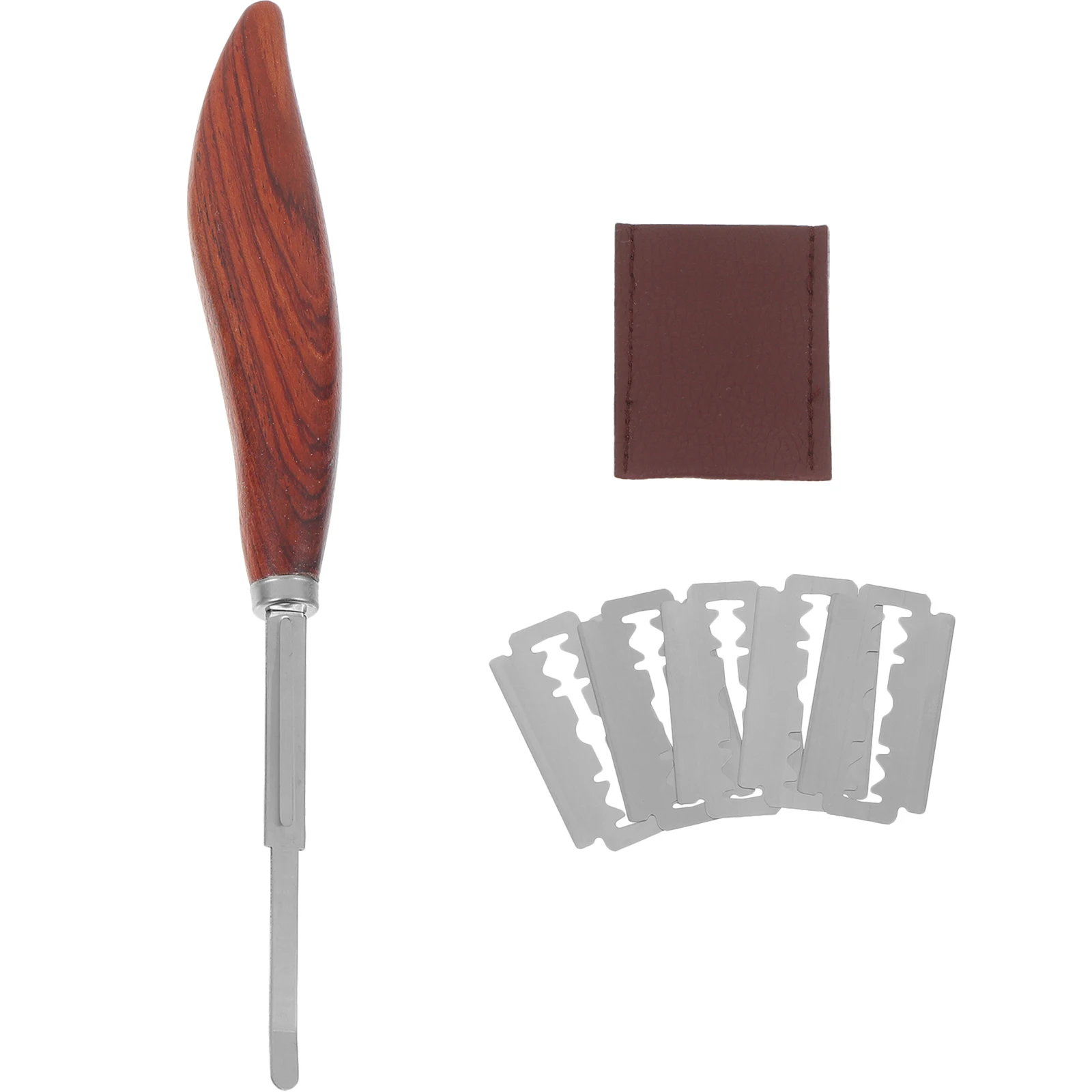 

1Set Ergonomic Non Slip Design Bread Lame Curved Blade Cutting Tool Home Bakers Sourdough Scoring Equipment