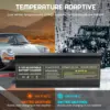 초고속 자동차 충전기 12V 100A 스마트 배터리 충전기 Lifepo4 리튬 납 산성 LFP 용 14.6V 60A 고전력 어댑터 12.8V 85A 4