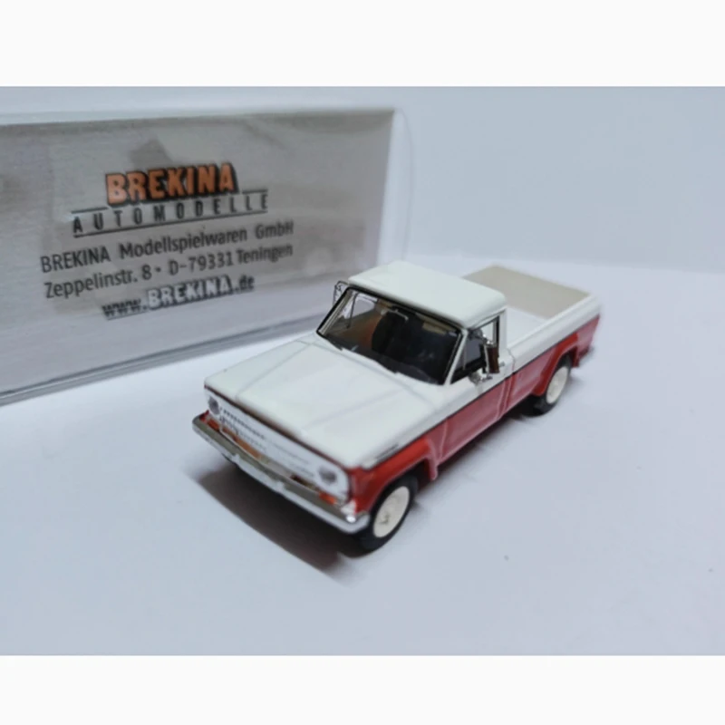 

Brekina 1/87 Gladiator B Внедорожный пластиковый пикап Модель Коллекция Дисплей Игрушки Украшения Подарки