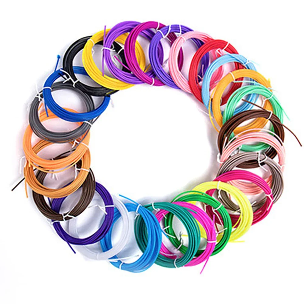 Environmentally Friendly 300cm 3D Filament Replacement Thermosensitive Plastic Degradable Material Good Toughness