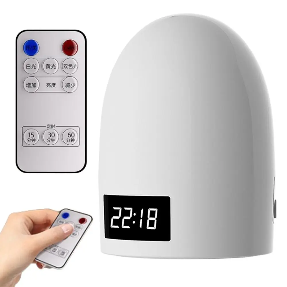 

Bedroom Decor 3 Color Touch Night Light Eye Protection Dimming Sleeping Lamp Timer Function Simple LED Table Lamp Home Decor
