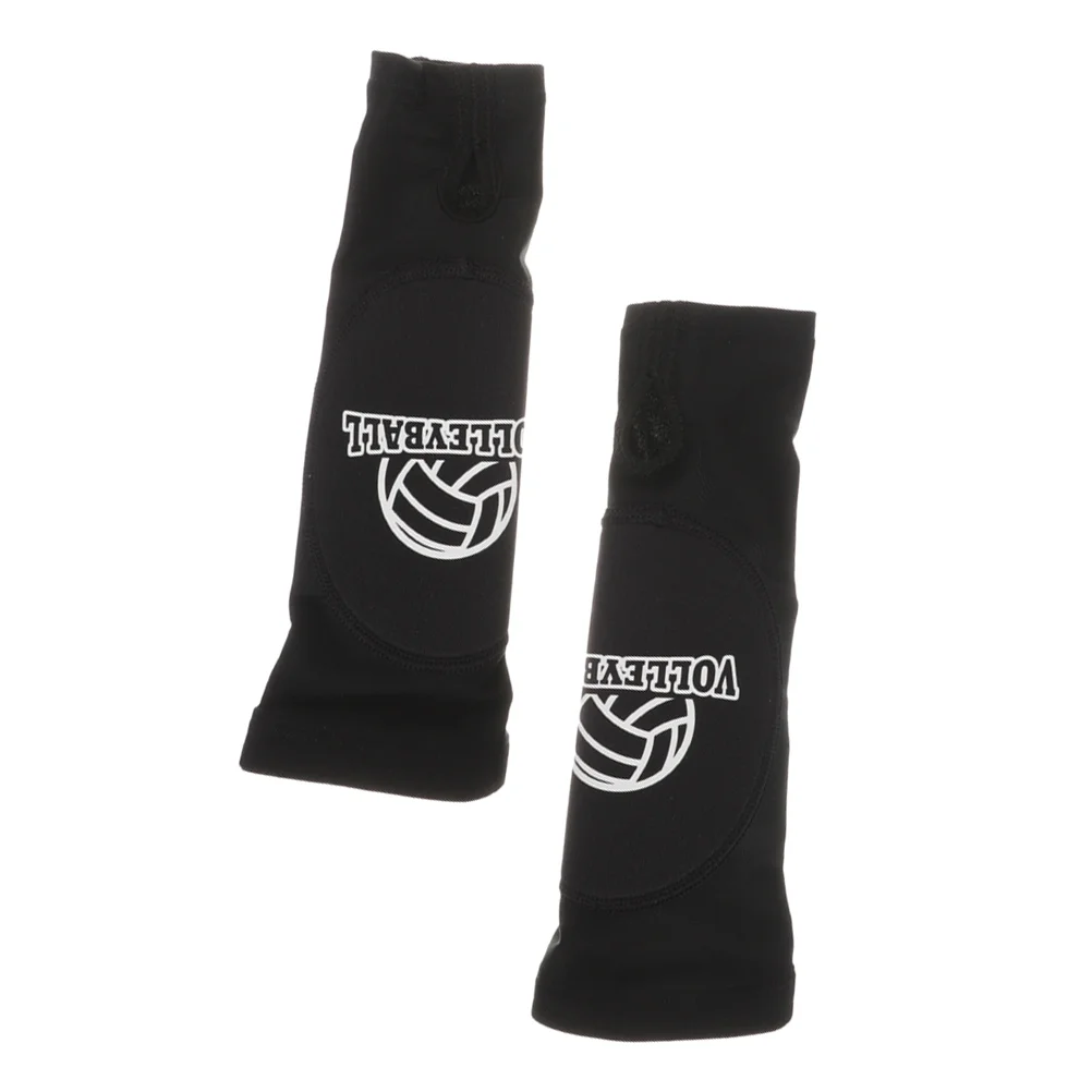 

Elbow Guard Basketball Arm Guards Volleyball Sleeves for Teens Wrist Support Volleyballs Pads Girls Black Sports Protector