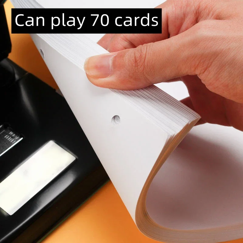 Upgrade Hole Puncher Stationery Binding Hole Multi-function Puncher Financial Information Document Office Thick Book Large Doub