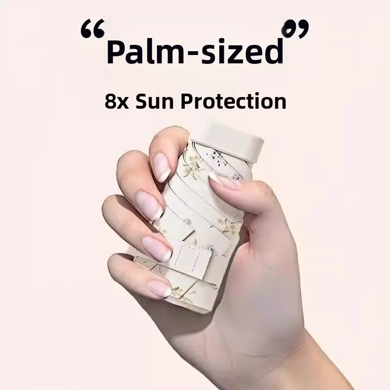 

Ультралегкий портативный складной зонт-парасоль для женщин, карманный, многофункциональный, компактный, для ношения с собой, аксессуар для защиты от солнца