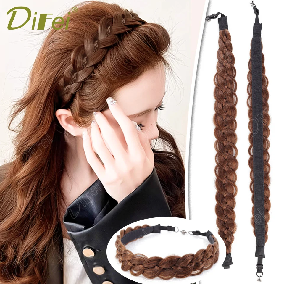 الاصطناعية عقال شعر مستعار مشبك مغناطيسي نمط هيكل السمكة جديلة عقال شعر مستعار مكافحة زلة عقال مناسبة المبتدئة ملابس نسائية استخدام #1