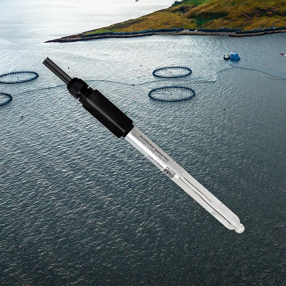 

2026 RK500-12 A2 Thermal Resistance Temperature Compensation 0-80℃ 10s Response Time Online pH Probe Sensor for Aquaculture Aqua