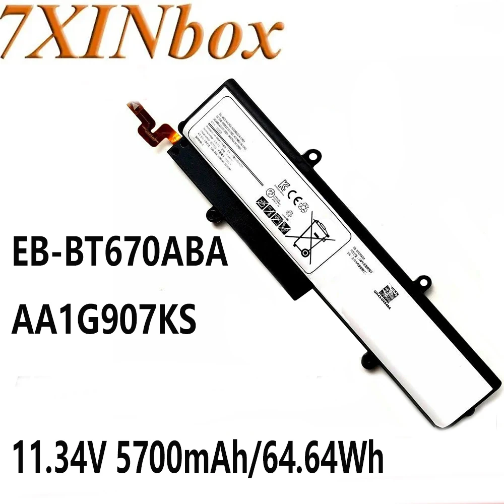 7XINbox EB-BT670ABA  AA1G907KS 5700mAh 64.64Wh Laptop Battery For Samsung Galaxy View 18.4