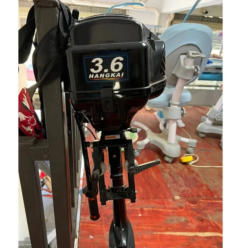 

Китай дешевые 3,6 л.с. 2-тактные подвесные двигатели HANGKAI бензиновый двигатель с водяным охлаждением для продажи лодок