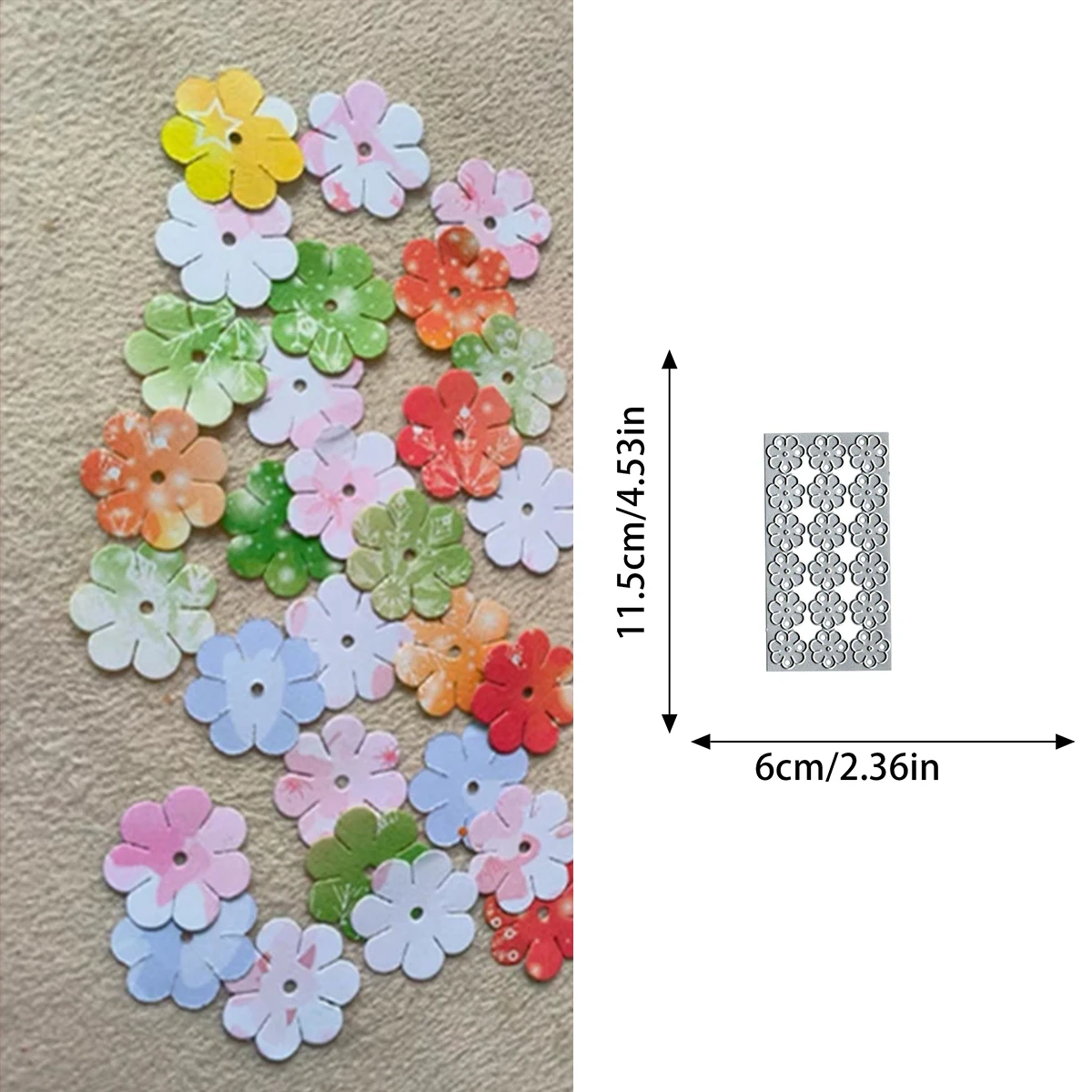 The Flower Cutting Dies for DIY 3D Scrapbook Album Paper Cards Decorative Crafts cutting dies 2024 new arrivals