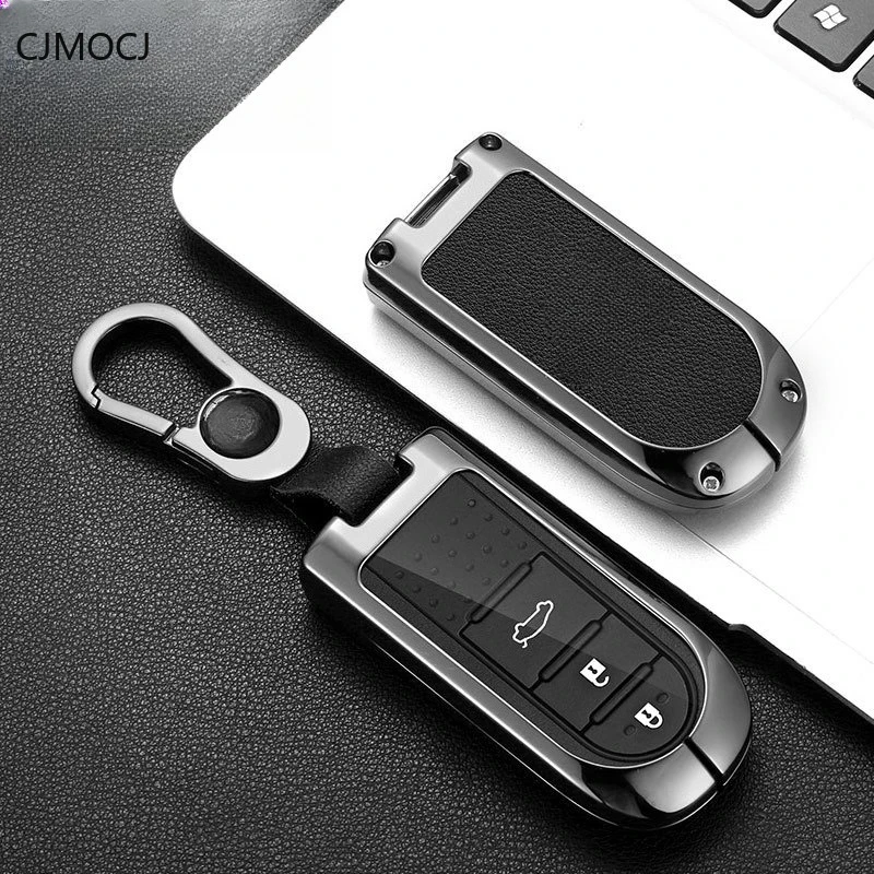 

Premium Zinc Alloy Key Cover Case for Toyota/Daihatsu Tanto/La600S/610S/150S/Perodua - Protective Key Fob Shell Keybag Keychain