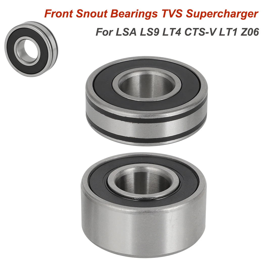 Front Snout Bearings TVS Supercharger For LSA LS9 LT4 CTS-V LT1 Z06