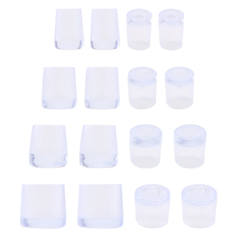 AS96-8 paires de capuchons de réparation de talons hauts, couvre-talons Extra petits, moyens, grands, protecteurs de talons hauts pour la marche