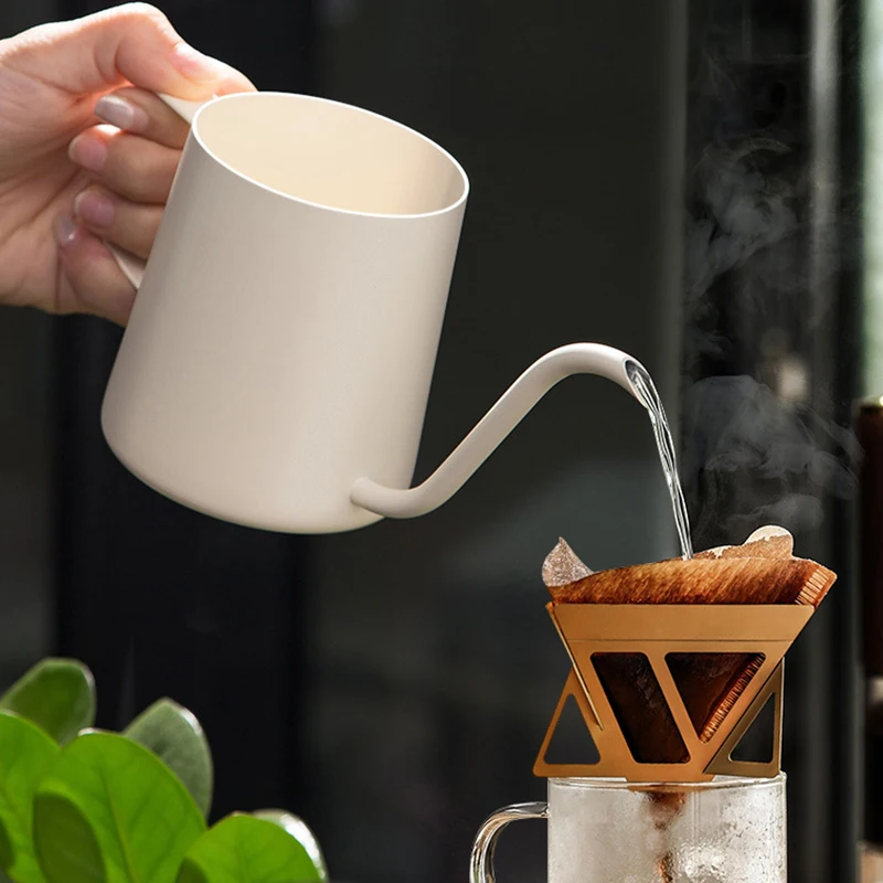 

304 Stainless Steel Long Narrow Spout Coffee Pot Gooseneck Small Fine Stainless Pour Over Drip Coffee Pot Gooseneck Tea Kettle