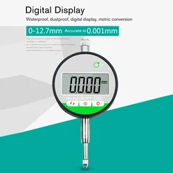 IP54 Waterproof Digital Micrometer 0.001mm Electronic Micrometer Metric 0-12.7mm Precision Dial Indicator Gauge Meter Tools