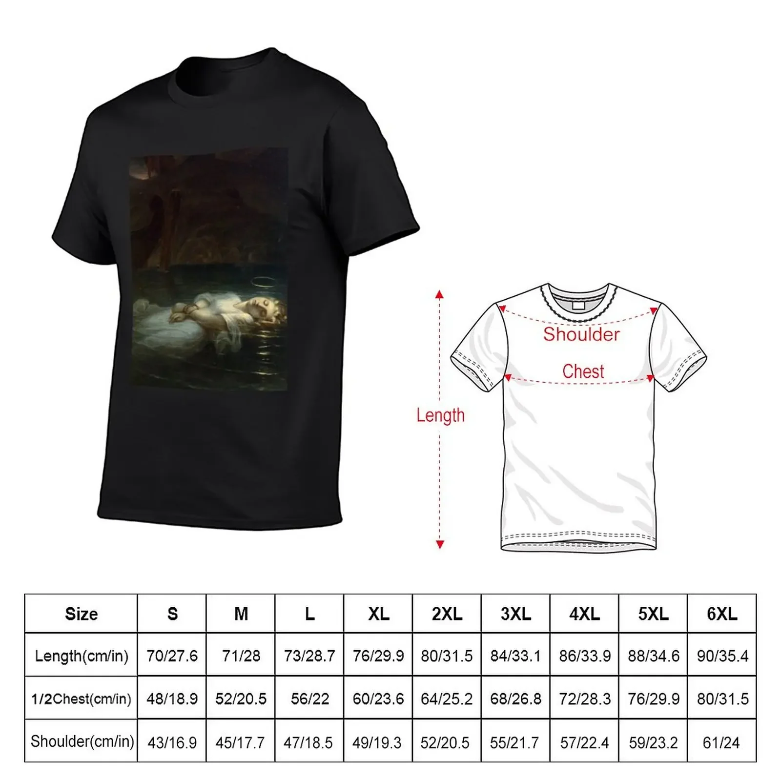 The Young Martyr, by Paul Delaroche T-Shirt hippie clothes kawaii clothes clothes for men