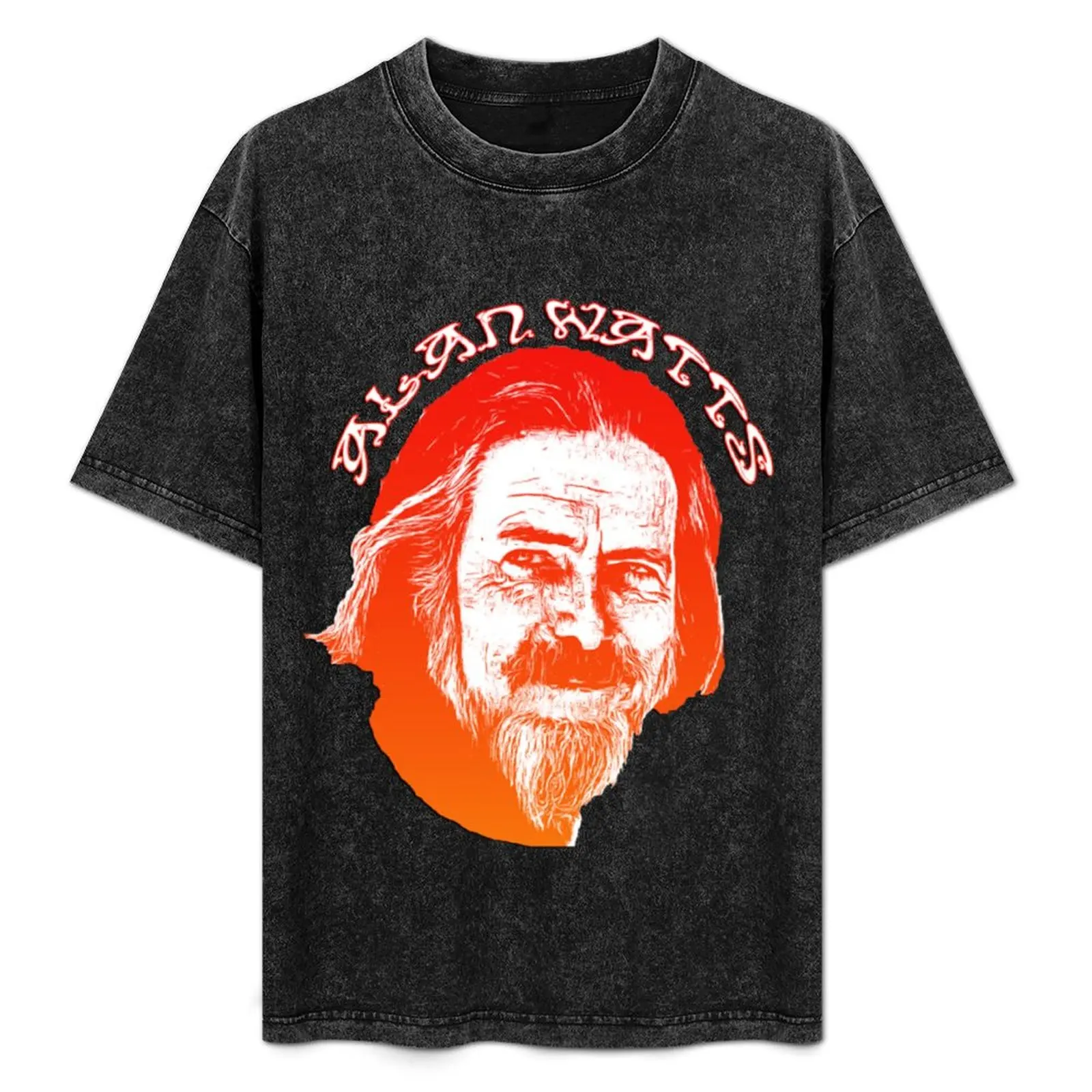 

Alan Watts T-Shirt cotton graphic tees boys whites oversized boys animal print funny t shirts men