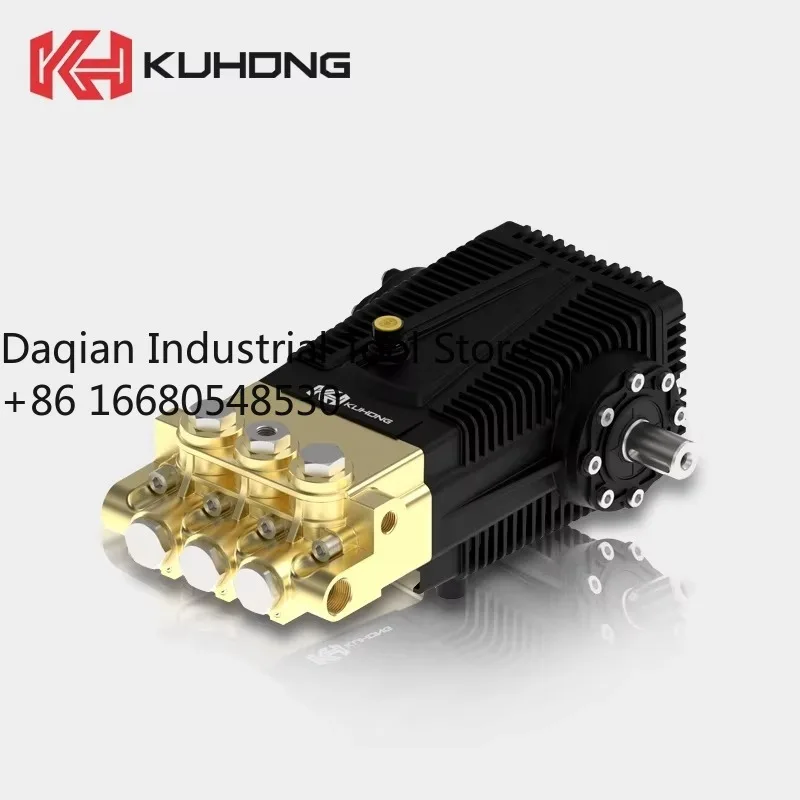 D5a Kuhong KTD8018N 800bar 18lpm 30kw/40hp ultra High-pressure Plunger Pump Industrial Triplex Pressure Washer Pump Male Shaft P