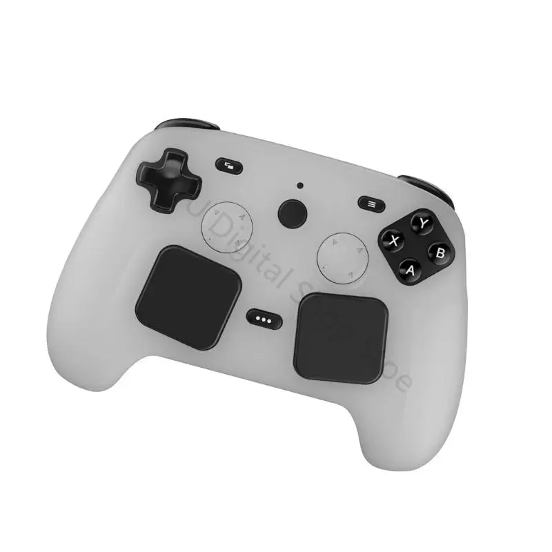 96BA Game-Controller-Silikonhülle für Steam Controller 2 mit Daumengriffen, flexibler Gehäusepassung und einfacher – Detail 3