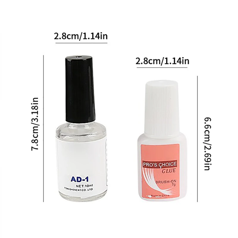 False Nail Glue Nail Adhesive Glue For Nail Art Rhinestone Fast-dry for UV Gel Acrylic Glue Nail Art Nail Tips Tool