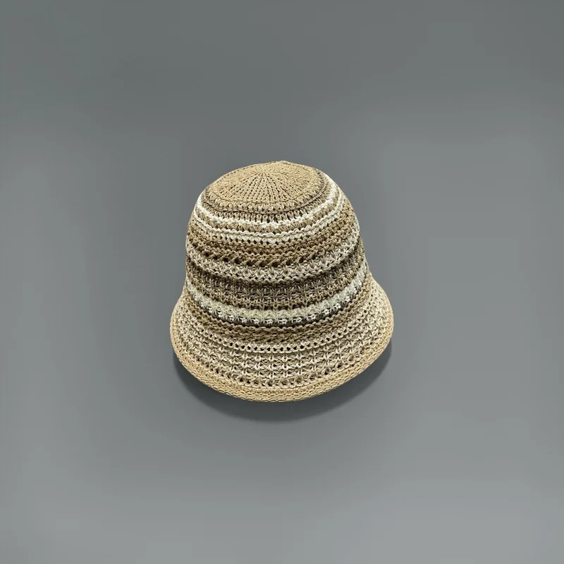 

Premium Knitted Bucket Hat Top Quality Fashionable Sun Hat Couples Sweet Festival Gift Chic Similar Headwear Bucket Hat