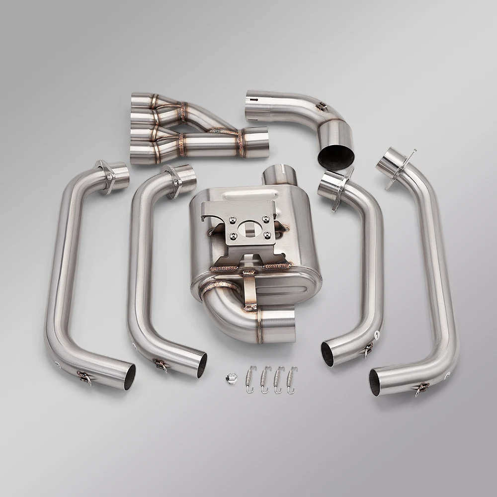 For CBR650R box split front section 60MM tail section kit 2014-2024 db killer muffler system exhaust