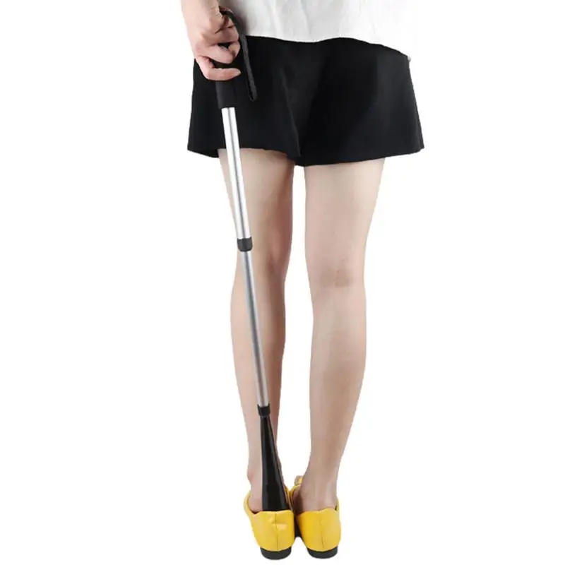 Shoe Horns For Seniors Adjustable Expander Foot Shoehorn Long Handled 31 Inch Telescopic Shoehorn Elderly Disabled Assist Device